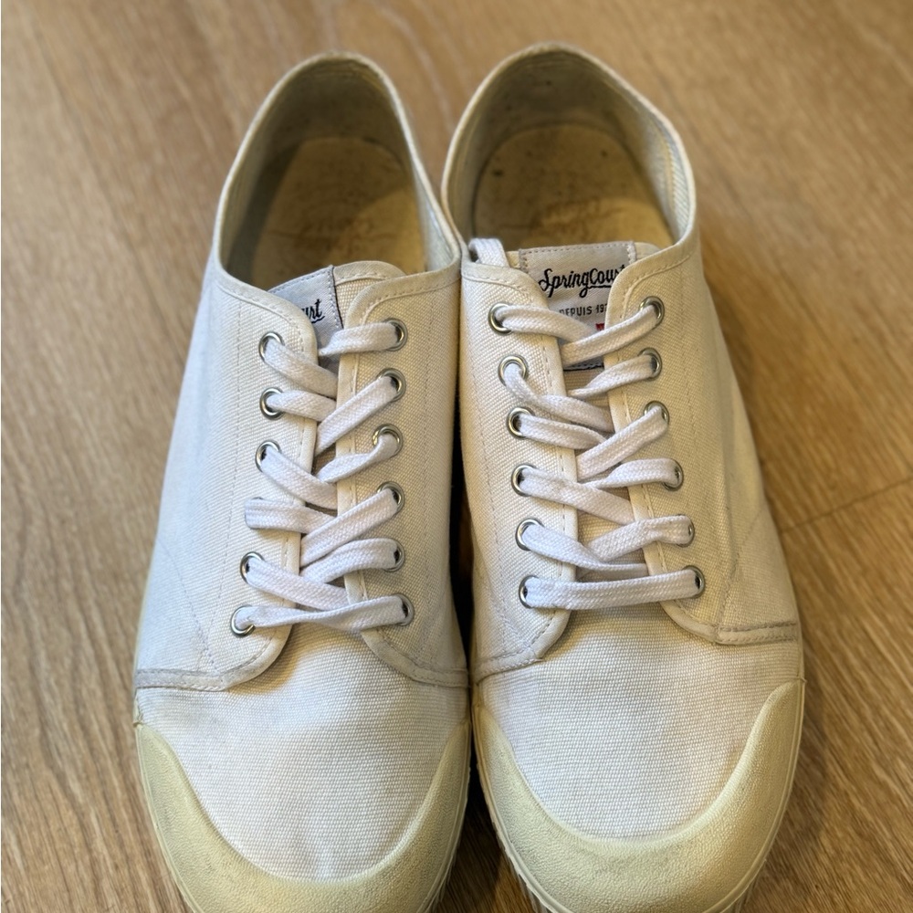 Men's Spring Court G2 Canvas Sneakers - Picture 7 of 11